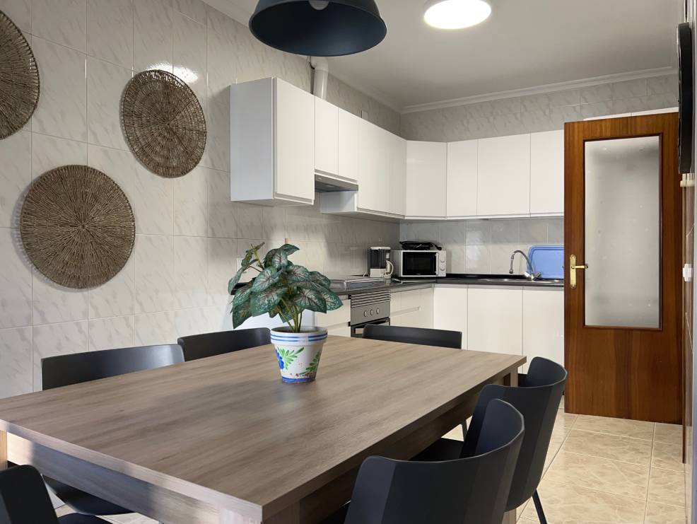 Cocina-comedor en Casa Rural Fuente Vieja (Malpartida de Plasencia)
