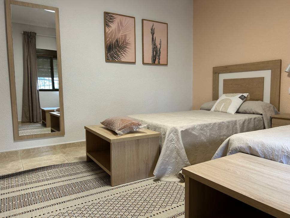 Dormitorio 1 en Casa Rural Fuente Vieja (Malpartida de Plasencia)