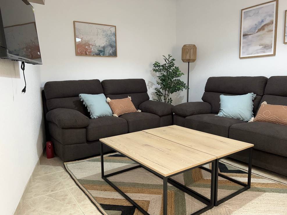 Sala de estar en Casa Rural Fuente Vieja (Malpartida de Plasencia)